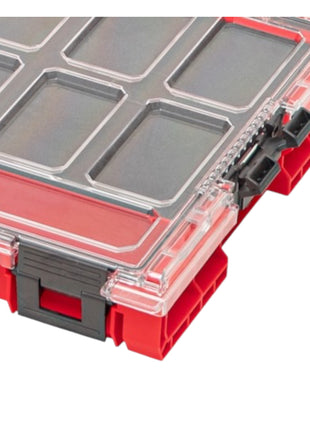 Qbrick System ONE Organizer L 2.0 MFI RED ULTRA HD sztaplowany 531 x 379 x 77 mm 6 l IP66 z wkładką piankową