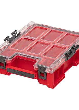 Qbrick System ONE Organizer M Plus RED ULTRA HD Organizer 364 x 264 x 106 mm 4 l z możliwością sztaplowania IP66