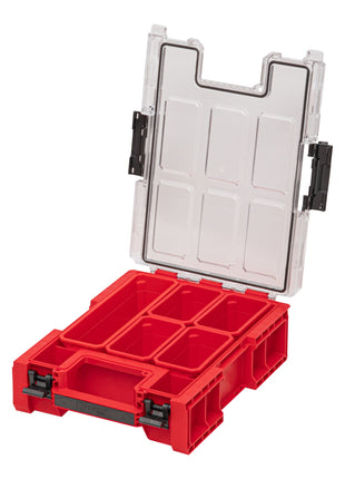 Qbrick System ONE Organizer M Plus RED ULTRA HD Organizer 364 x 264 x 106 mm 4 l z możliwością sztaplowania IP66