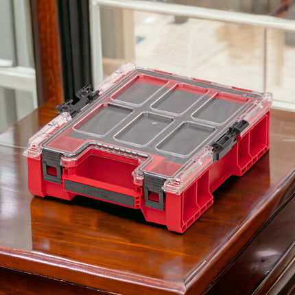 Qbrick System ONE Organizer M Plus MFI RED ULTRA HD Organizer 364 x 264 x 106 mm 4 l z możliwością sztaplowania IP66