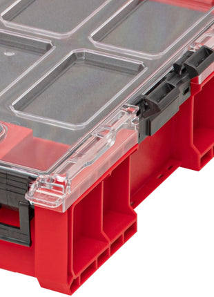 Qbrick System ONE Organizer M Plus MFI RED ULTRA HD Organizer 364 x 264 x 106 mm 4 l z możliwością sztaplowania IP66