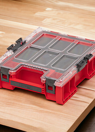 Qbrick System ONE Organizer M Plus MFI RED ULTRA HD Organizer 364 x 264 x 106 mm 4 l z możliwością sztaplowania IP66