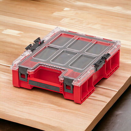 Qbrick System ONE Organizer M Plus MFI RED ULTRA HD Organizer 364 x 264 x 106 mm 4 l z możliwością sztaplowania IP66