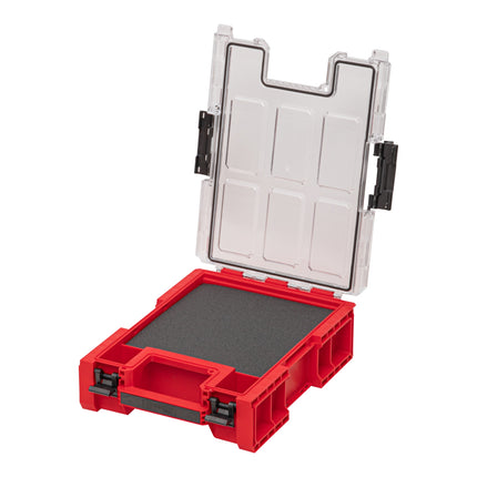 Qbrick System ONE Organizer M Plus MFI RED ULTRA HD Organizer 364 x 264 x 106 mm 4 l z możliwością sztaplowania IP66