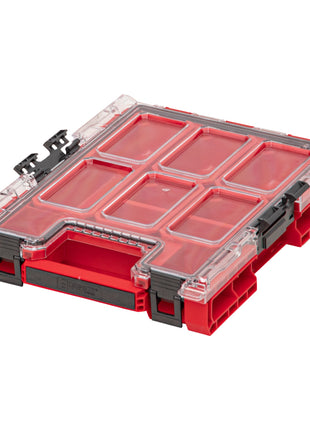 Qbrick System ONE Organizer M RED ULTRA HD Organizer 365 x 265 x 77 mm 2,5 l z możliwością sztaplowania IP66