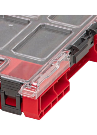 Qbrick System ONE Organizer M MFI RED ULTRA HD sztaplowany 365 x 265 x 77 mm 2,5 l IP66 z wkładką piankową