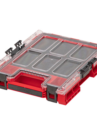 Qbrick System ONE Organizer M MFI RED ULTRA HD sztaplowany 365 x 265 x 77 mm 2,5 l IP66 z wkładką piankową