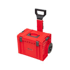 Qbrick System PRO Cart 2.0 RED ULTRA HD sztaplowany 490 x 415 x 660 mm 42 l IP54 zdejmowany podwójny uchwyt teleskopowy