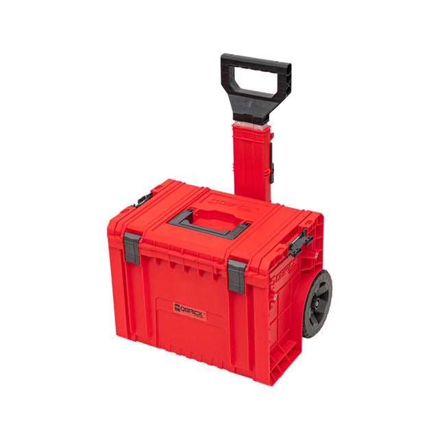 Qbrick System PRO Cart 2.0 RED ULTRA HD sztaplowany 490 x 415 x 660 mm 42 l IP54 zdejmowany podwójny uchwyt teleskopowy