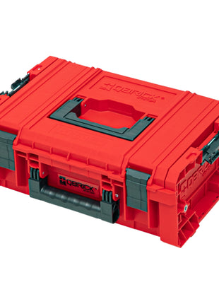 Qbrick System PRO Technik Case 2.0 RED ULTRA HD Niestandardowa walizka narzędziowa 450 x 332 x 171 mm 12 l sztaplowana IP54 z półką