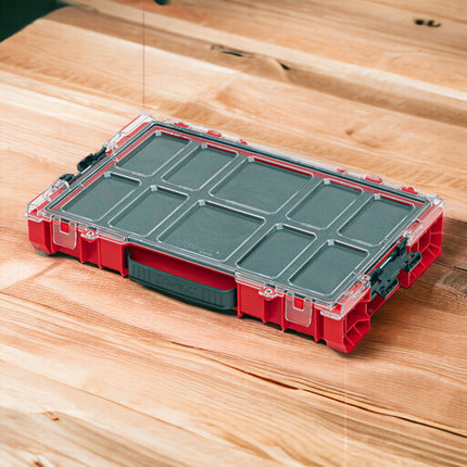 Qbrick System PRO 100 MFI RED ULTRA HD Organizer 452 x 296 x 79 mm 5 l sztaplowany IP54