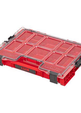 Qbrick System PRO Organizer 200 RED ULTRA HD sztaplowany 452 x 296 x 79 mm 6 l IP54 z 8 wkładkami