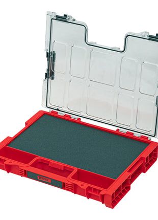 Qbrick System PRO 200 MFI RED ULTRA HD Organizer 452 x 358 x 79 mm 6 l z możliwością sztaplowania IP54