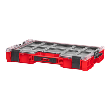 Qbrick System PRO 200 MFI RED ULTRA HD Organizer 452 x 358 x 79 mm 6 l sztaplowany IP54