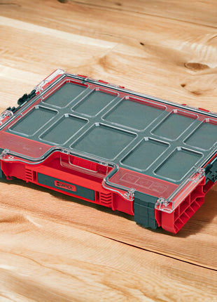 Qbrick System PRO 200 MFI RED ULTRA HD Organizer 452 x 358 x 79 mm 6 l z możliwością sztaplowania IP54