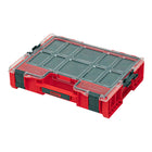 Qbrick System PRO 300 MFI RED ULTRA HD Organizer 452 x 358 x 110 mm 9 l sztaplowany IP54
