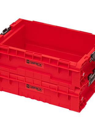 Qbrick System PRO Box Extender 2.0 RED ULTRA HD Custom Koffer Erweiterung 450 x 310 x 151 mm 9 l stapelbar