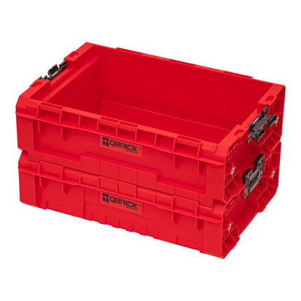 Qbrick System PRO Box Extender 2.0 RED ULTRA HD Niestandardowe rozszerzenie obudowy 450 x 310 x 151 mm 9 l z możliwością sztaplowania