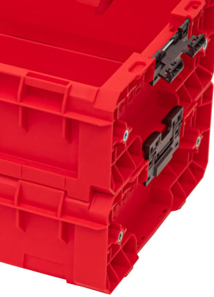 Qbrick System PRO Box Extender 2.0 RED ULTRA HD Custom Koffer Erweiterung 450 x 310 x 151 mm 9 l stapelbar