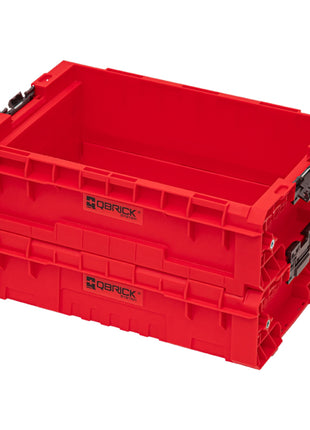 Qbrick System PRO Box 130 2.0 RED ULTRA HD Custom Stapelbehälter 450 x 310 x 151 mm 9 l stapelbar