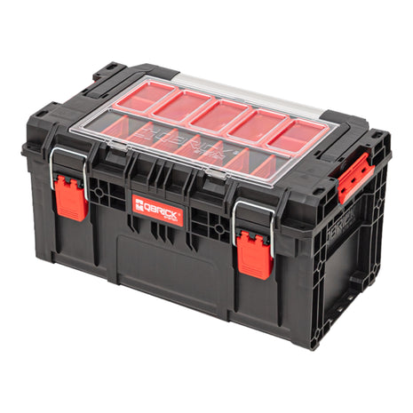 Qbrick System PRIME Toolbox 250 Expert mit Organizer stapelbar 535 x 327 x 277 mm 26l IP66 mit 10 Trennwänden + 5 Inlays