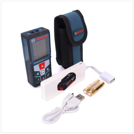 Bosch GLM 50 C Professional Laser Entfernungsmesser + Bosch PowerBank + Schutztasche inkl. Batterien - Toolbrothers