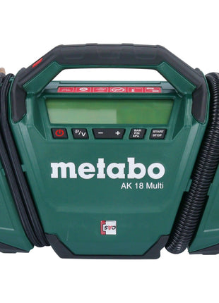 Kompresor akumulatorowy Metabo AK 18 Multi 18 V 11 bar + 1x akumulator 4,0 Ah - bez ładowarki