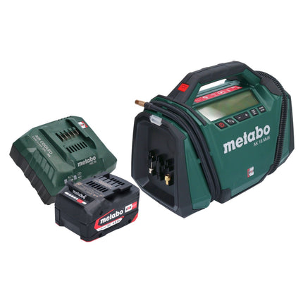 Sprężarka akumulatorowa Metabo AK 18 Multi 18 V 11 bar + 1x akumulator 4,0 Ah + ładowarka