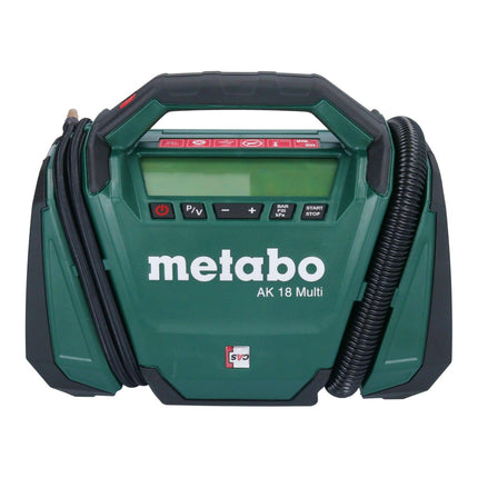 Kompresor akumulatorowy Metabo AK 18 Multi 18 V 11 bar + 1x akumulator 4,0 Ah - bez ładowarki