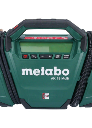 Metabo AK 18 Multi Akku Kompressor 18 V 11 bar + 2x Akku 5,5 Ah + Ladegerät