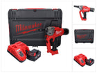 Riveteuse aveugle sur batterie Milwaukee M18 ONEFPRT-601X 18 V 20 kN sans balais + 1x batterie 6,0 Ah + chargeur + boîtier HD