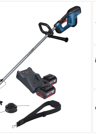 Bosch GFR 18V-23 Professional Akku Freischneider 18 V 230 mm Brushless + 2x Akku 4,0 Ah + Ladegerät