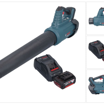Bosch GBL 18V-750 Profesjonalna dmuchawa akumulatorowa 18 V BITURBO Brushless + 1x akumulator 5,0 Ah + ładowarka