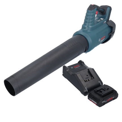 Bosch GBL 18V-750 Profesjonalna dmuchawa akumulatorowa 18 V BITURBO Brushless + 1x akumulator ProCORE 4,0 Ah + ładowarka
