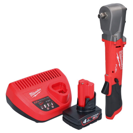 Milwaukee M12 FRAIWF12-401 akumulatorowy klucz udarowy 12 V 1/2" 270 Nm bezszczotkowy + 1x akumulator 4,0 Ah + ładowarka