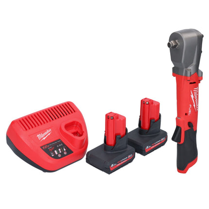 Milwaukee M12 FRAIWF12-502 akumulatorowy klucz udarowy 12 V 1/2" 270 Nm bezszczotkowy + 2x akumulator 5,0 Ah + ładowarka