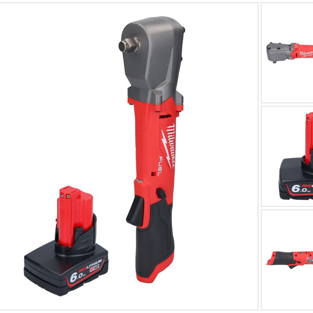 Milwaukee M12 FRAIWF12-601 akumulatorowy klucz udarowy 12 V 1/2" 270 Nm bezszczotkowy + 1x akumulator 6,0 Ah - bez ładowarki