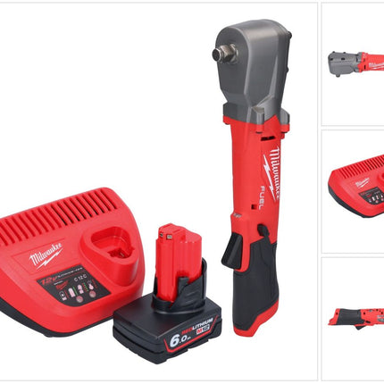 Milwaukee M12 FRAIWF12-601 akumulatorowy klucz udarowy 12 V 1/2" 270 Nm bezszczotkowy + 1x akumulator 6,0 Ah + ładowarka