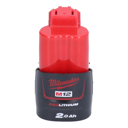 Milwaukee M12 FHIR14LR-201 akumulatorowa grzechotka szybkomocująca 12 V 47 Nm 1/4" bezszczotkowa + 1x akumulator 2,0 Ah - bez ładowarki