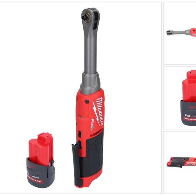 Milwaukee M12 FHIR14LR-251 Akumulatorowa grzechotka szybkomocująca 12 V 47 Nm 1/4" bezszczotkowa + 1x akumulator 2,5 Ah - bez ładowarki