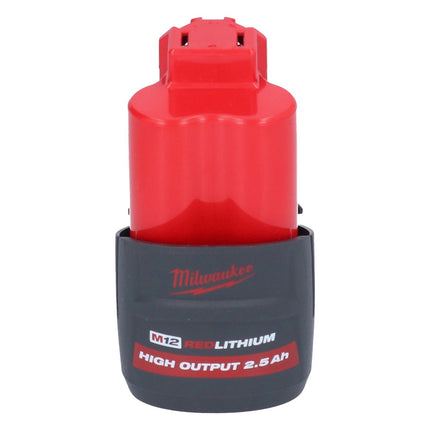 Milwaukee M12 FHIR14LR-251 Akumulatorowa grzechotka szybkomocująca 12 V 47 Nm 1/4" bezszczotkowa + 1x akumulator 2,5 Ah - bez ładowarki