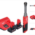 Milwaukee M12 FHIR14LR-402 Akku Hochgeschwindigkeits Ratsche 12 V 47 Nm 1/4