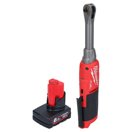 Milwaukee M12 FHIR14LR-601 akumulatorowa grzechotka szybkomocująca 12 V 47 Nm 1/4" bezszczotkowa + 1x akumulator 6,0 Ah - bez ładowarki