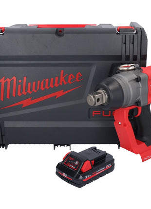 Milwaukee M18 ONEFHIWF1-301X Akku Schlagschrauber 18 V 2033 Nm 1″ Brushless + 1x Akku 3,0 Ah + HD Box - ohne Ladegerät