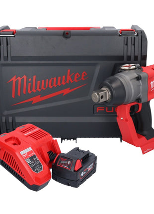 Milwaukee M18 ONEFHIWF1-401X akumulatorowy klucz udarowy 18 V 2033 Nm 1″ bezszczotkowy + 1x akumulator 4,0 Ah + ładowarka + pudełko HD