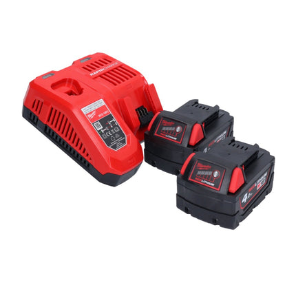 Milwaukee M18 ONEFHIWF1-402X Akumulatorowy klucz udarowy 18 V 2033 Nm 1″ bezszczotkowy + 2x akumulator 4,0 Ah + ładowarka + pudełko HD