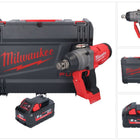Milwaukee M18 ONEFHIWF1-551X Akumulatorowy klucz udarowy 18 V 2033 Nm 1″ bezszczotkowy + 1x akumulator 5,5 Ah + skrzynka HD - bez ładowarki