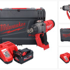 Milwaukee M18 ONEFHIWF1-801X akumulatorowy klucz udarowy 18 V 2033 Nm 1″ bezszczotkowy + 1x akumulator 8,0 Ah + ładowarka + pudełko HD