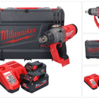 Milwaukee M18 ONEFHIWF1-802X akumulatorowy klucz udarowy 18 V 2033 Nm 1″ bezszczotkowy ( 4933459733 ) + 2x akumulator 8,0 Ah + ładowarka + pudełko HD