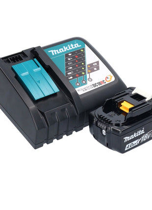 Makita DBO 381 RM1U Ponceuse vibrante sans fil 18 V 93 x 185 mm Brushless + 1x batterie 4,0 Ah + chargeur